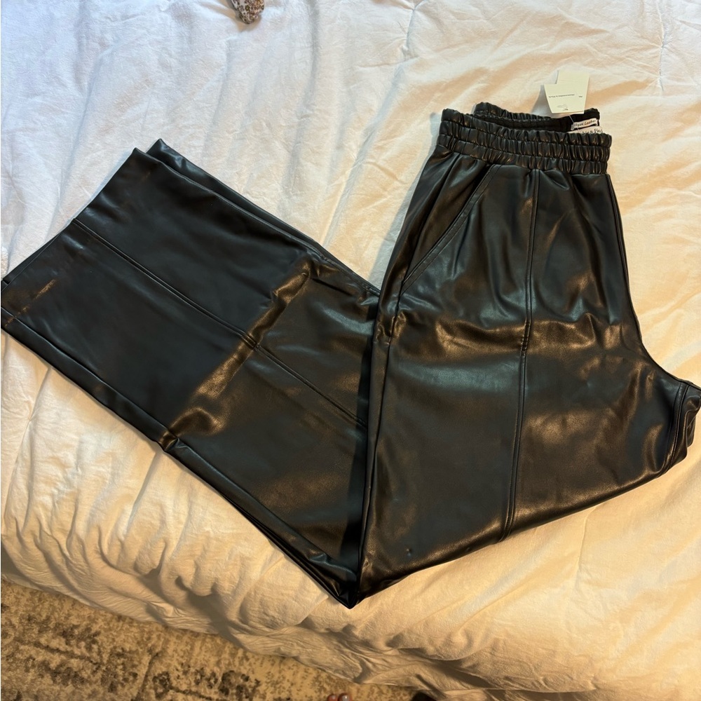 Abercrombie Leather Pants NWT